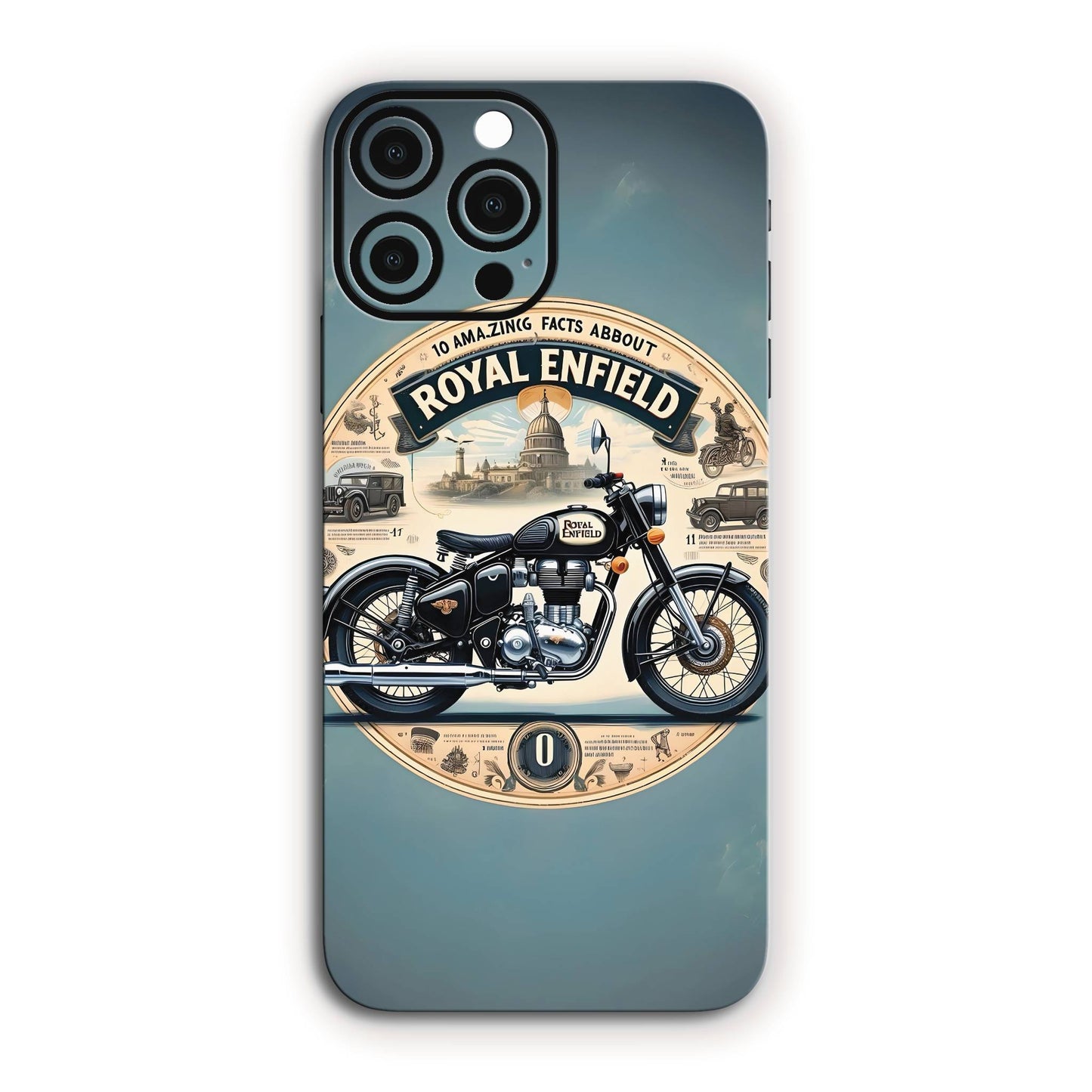 Royal Enfield Bold Bike Mobile Skin