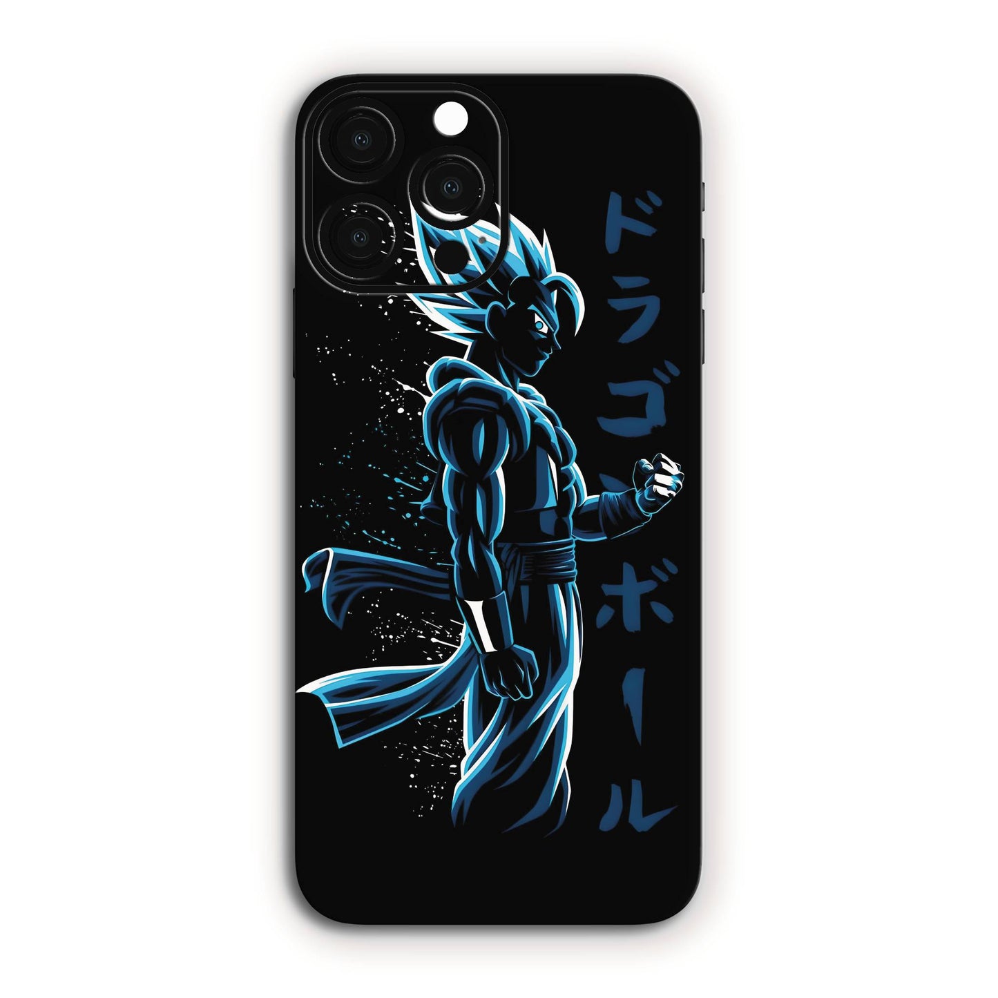 Fusion Blue son Goku Dragon Ball Anime Mobile Skin