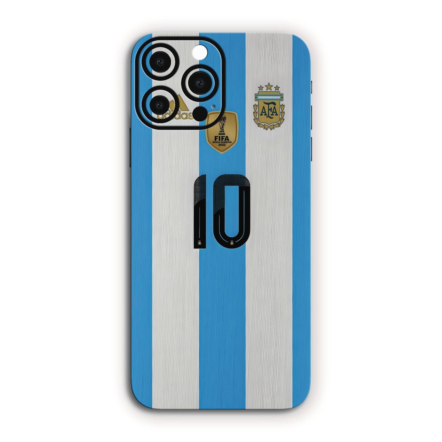 Leo Messi Jersey No.10 Argentina Football Mobile Skin