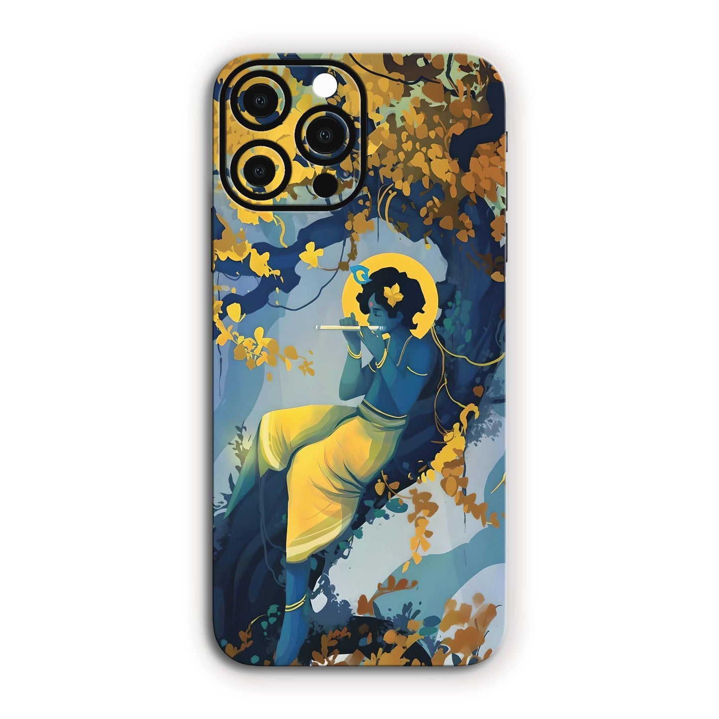 Shree Krishna Flute Bhagwan Mobile Skin