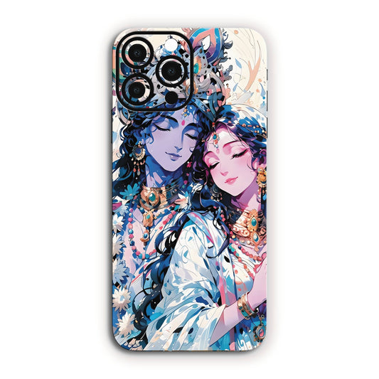 Radha Krishna Bhagwan Mobile Skin