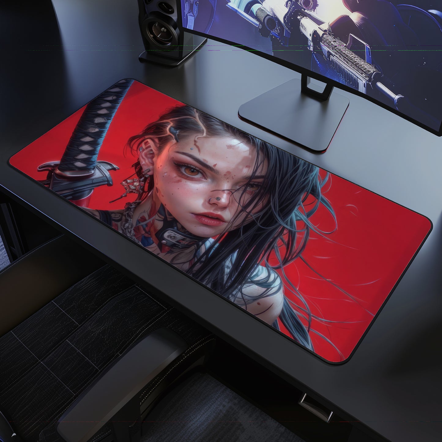 Anime Girl Desk Mat