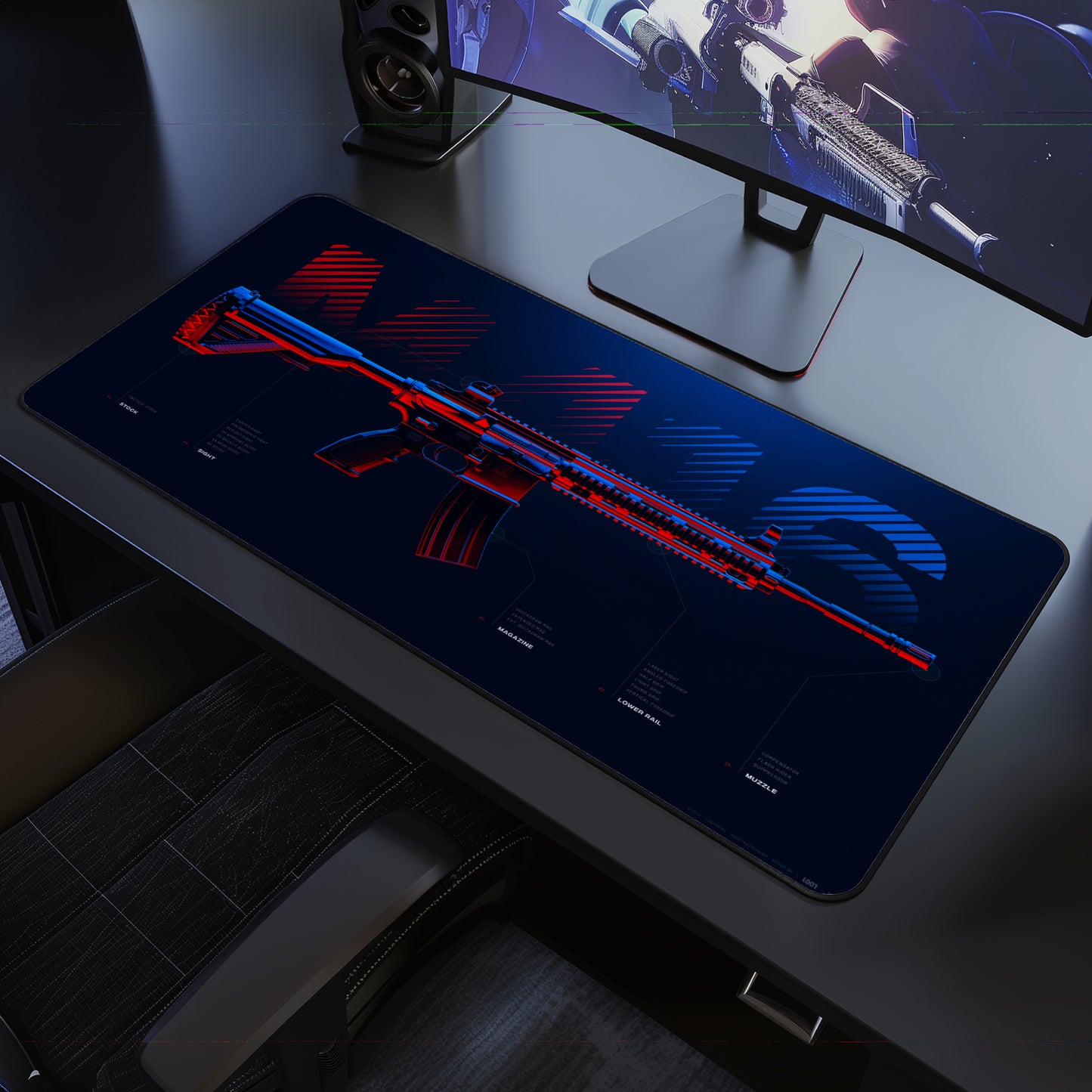 Pubg/Bgmi Gaming Desk Mat