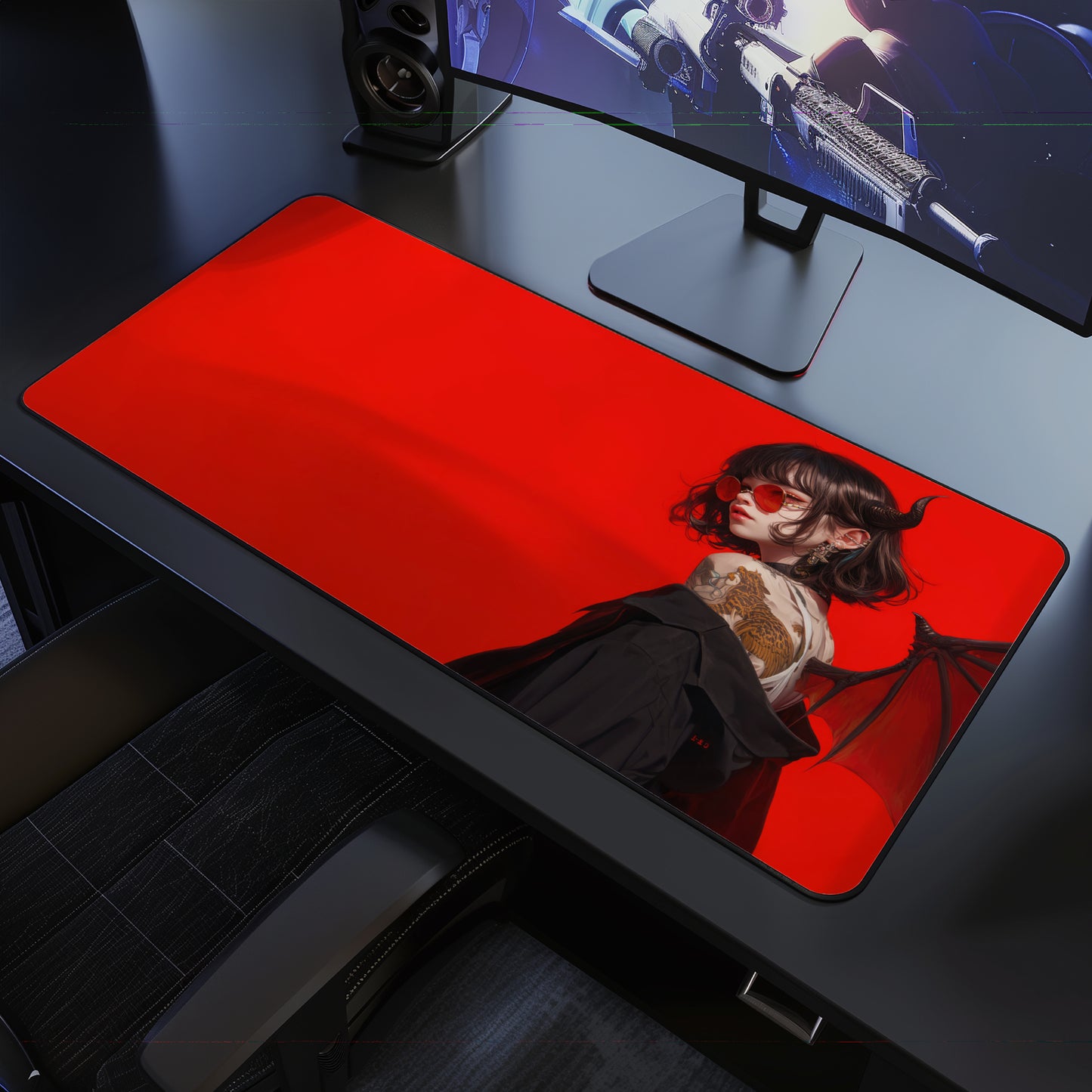Anime Girl Desk Mat