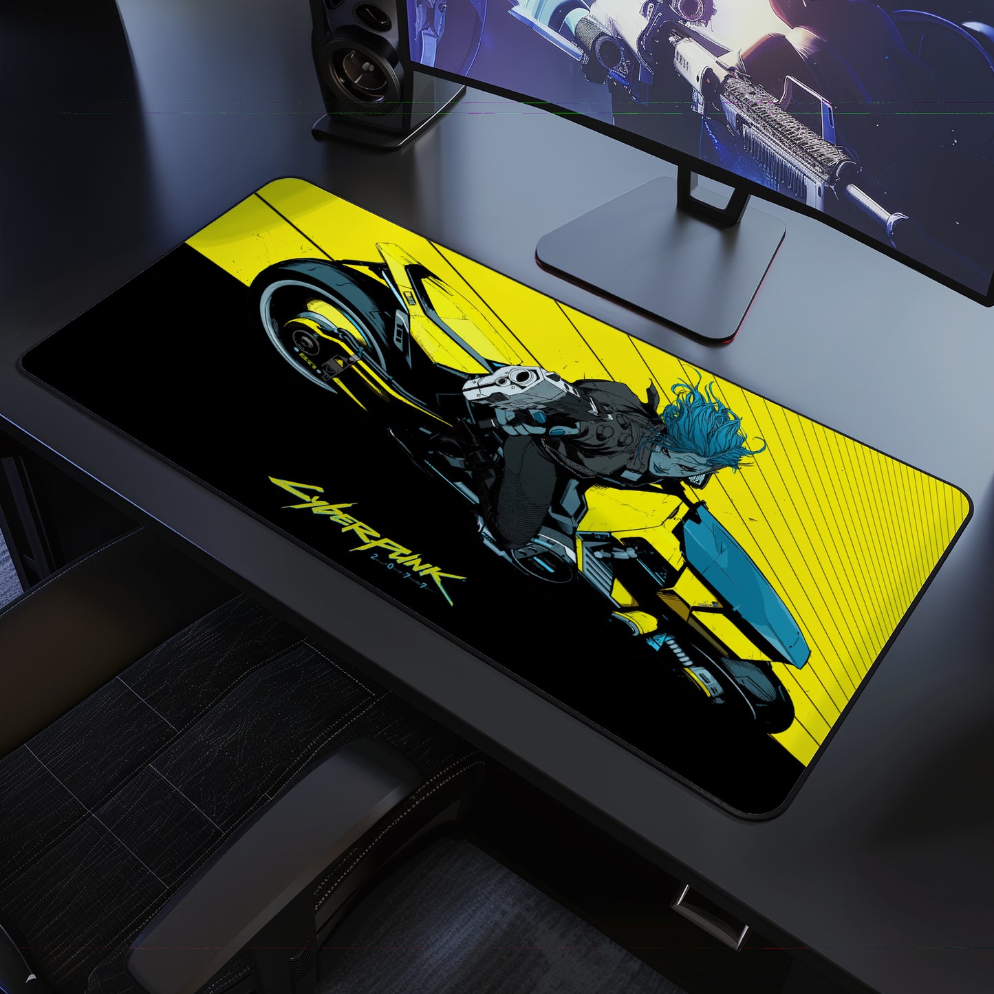 Cyberpunk Desk Mat