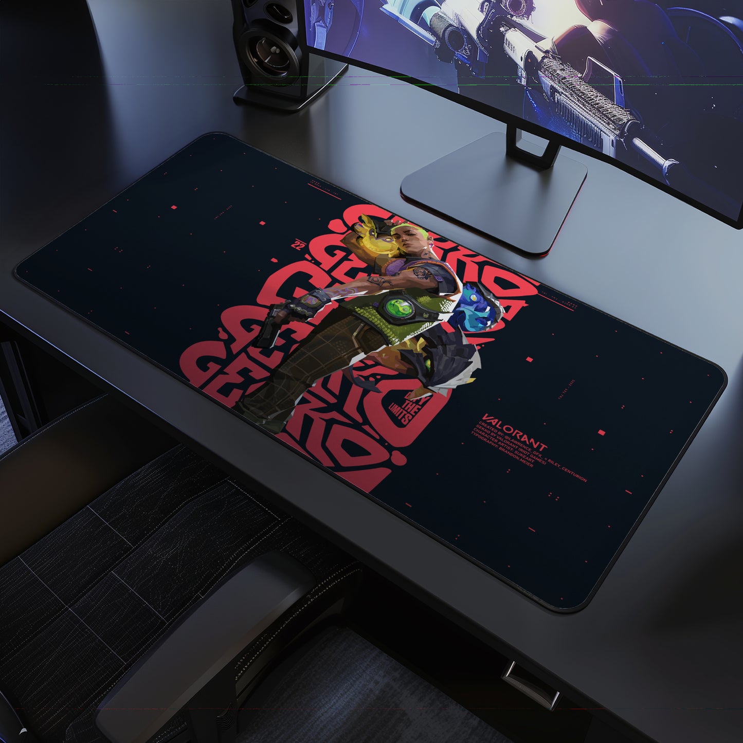 Valorant Gaming Desk Mat