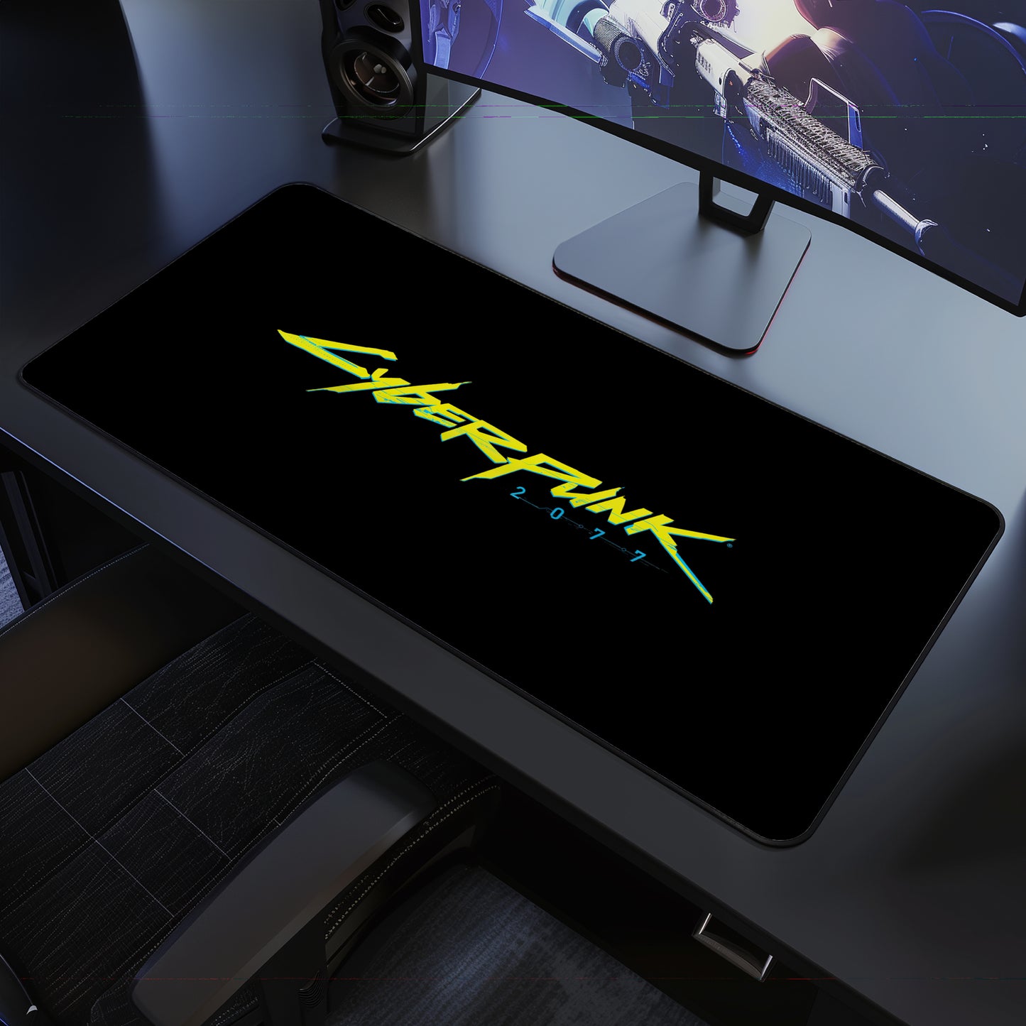 Cyberpunk Desk Mat
