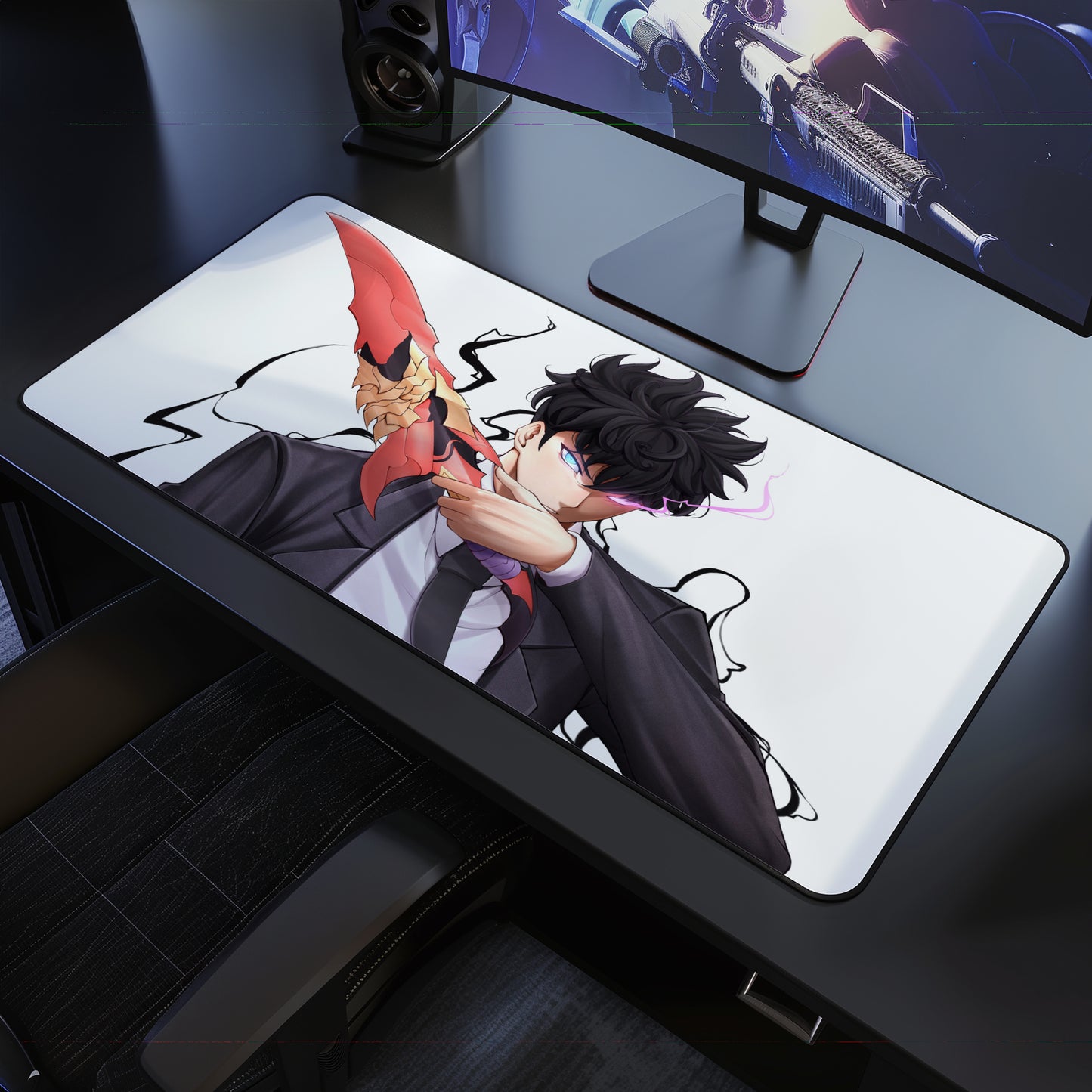 Solo Leveling Anime Desk Mat