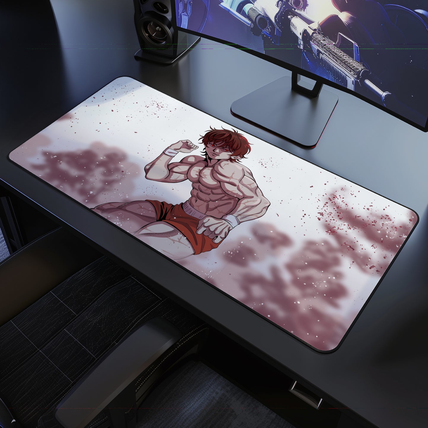 Baki Hanma Desk Mat