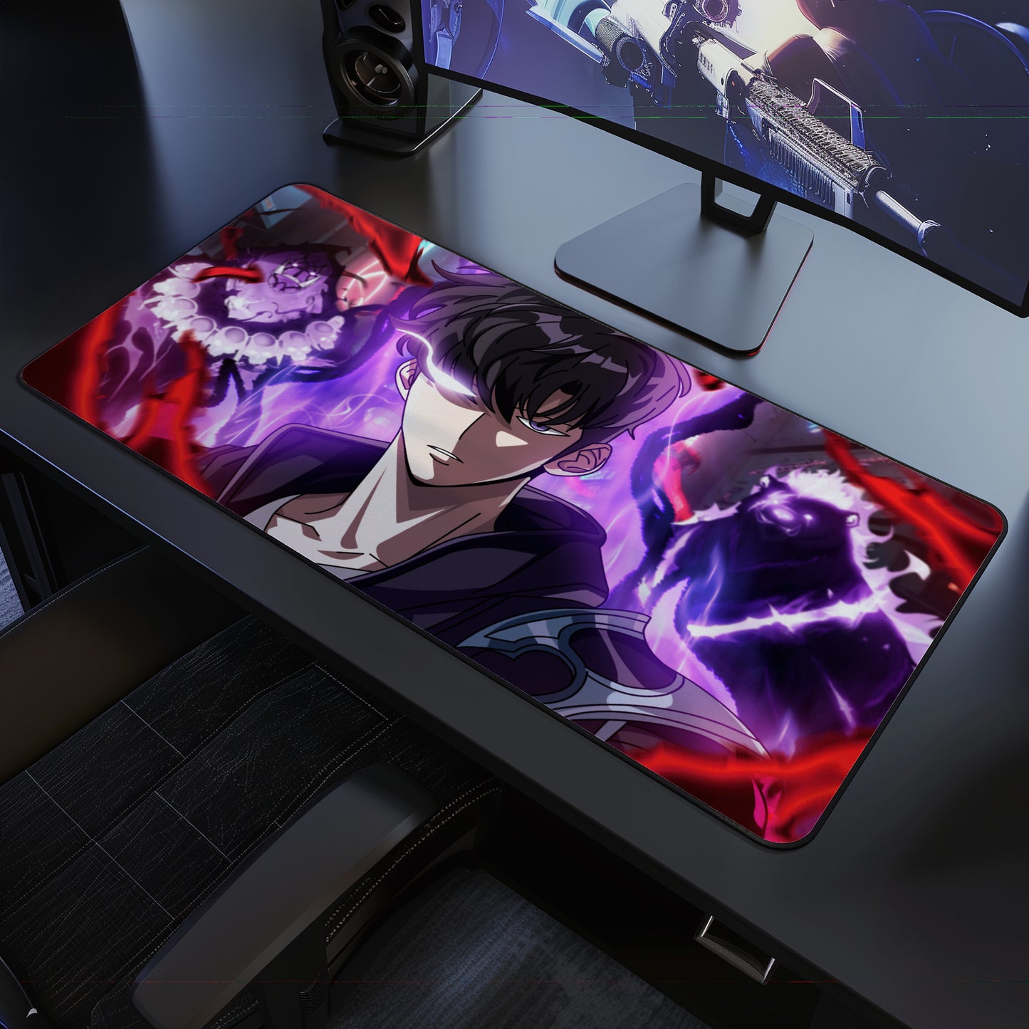 Solo Leveling Anime Desk Mat