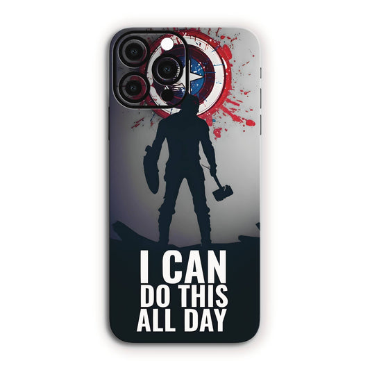 I Can do this all Day Captain America Mobile Skin