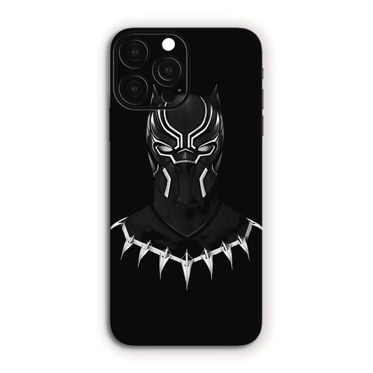 Dark Black Panther Wakanda Forever Mobile Skin