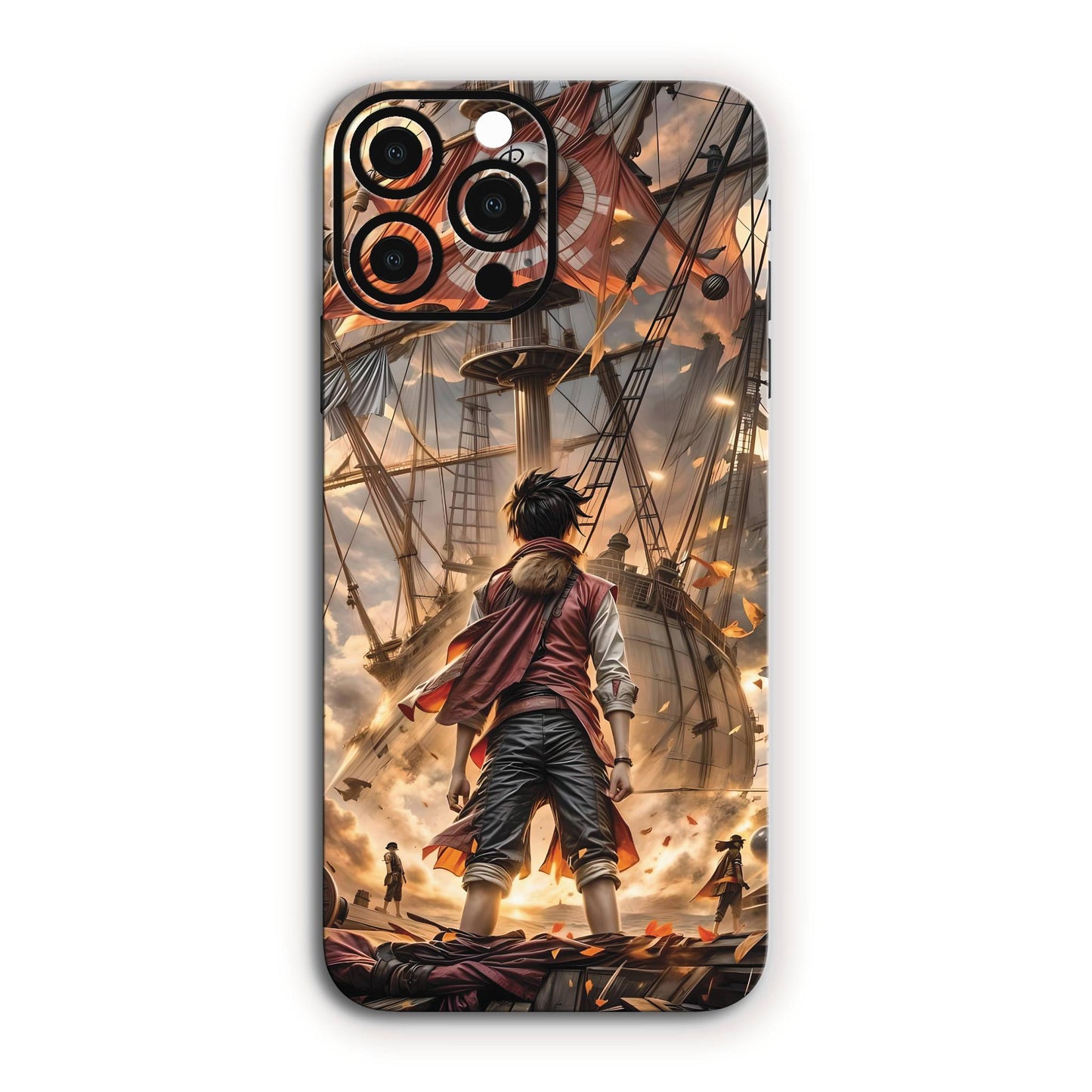 Pirate Ship Thousand Sunny Monkey D.Luffy One Piece Anime Mobile Skin