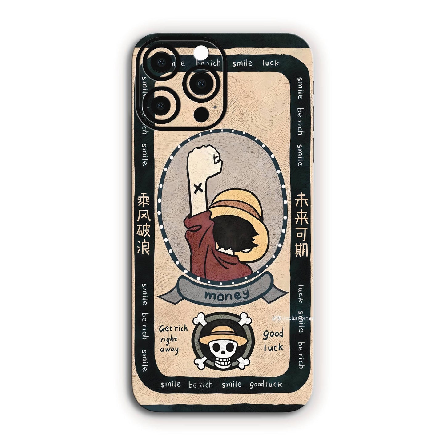 Luffy Money Dollar Mobile Skin