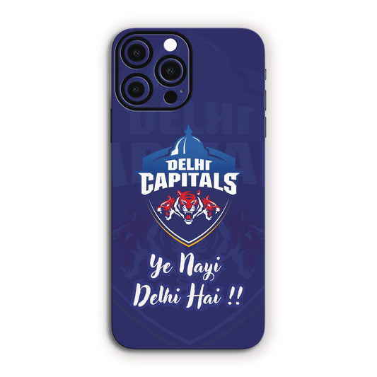 Delhi Capitals (DC) Ye Nayi Delhi Hai IPL Mobile Skin