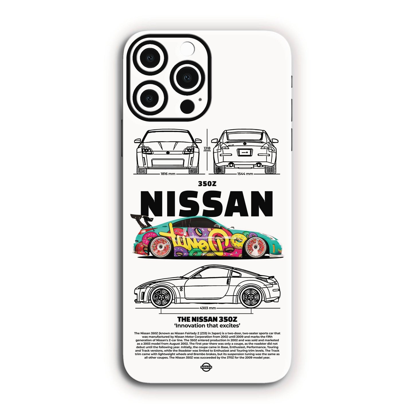 NIssan 350Z Mobile Skin