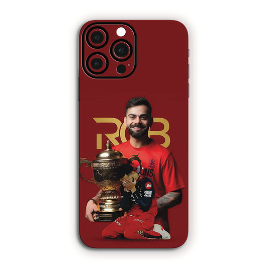 Virat Kohli Champion RCB 2025 Mobile Skin