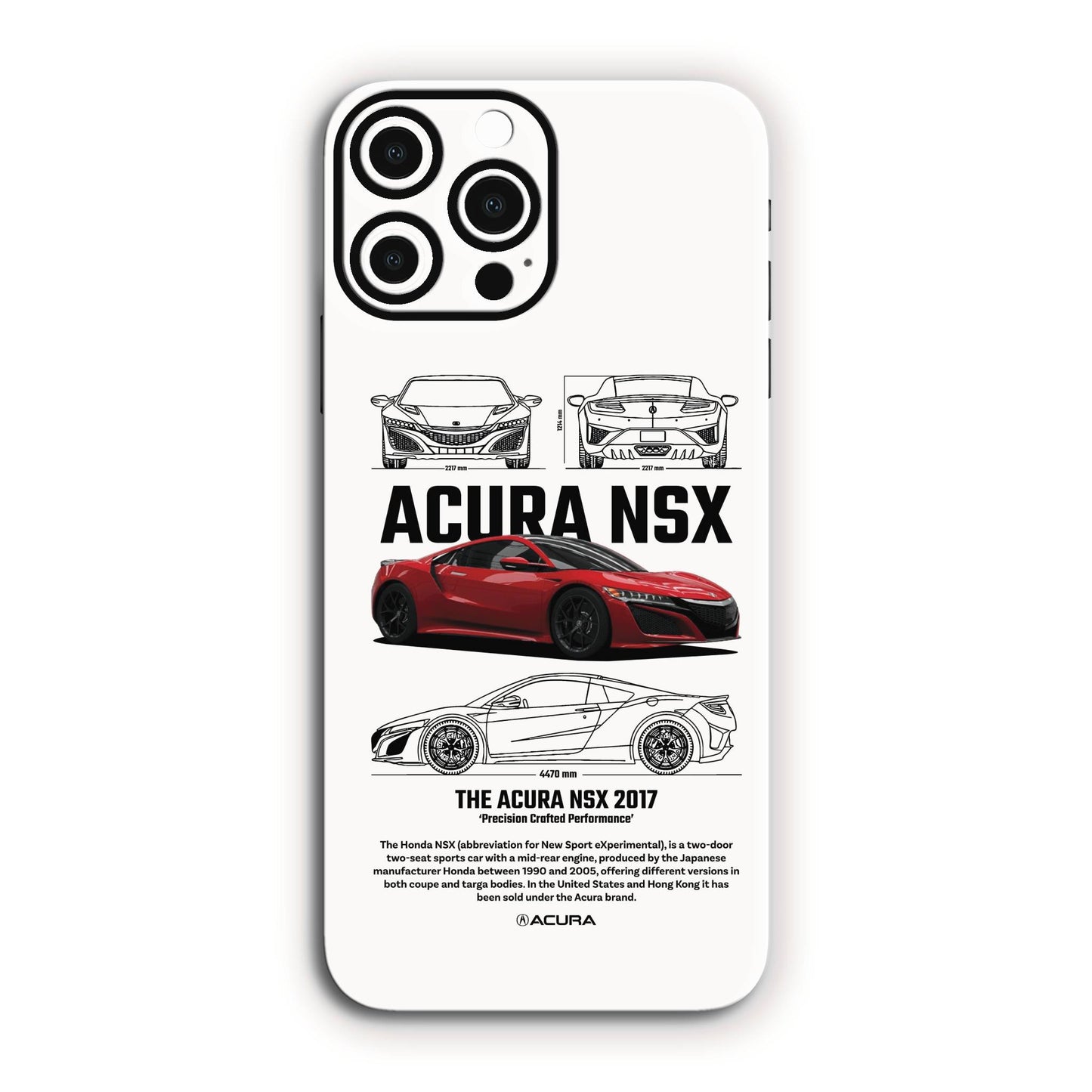 Acura NSX 2017 Mobile Skin
