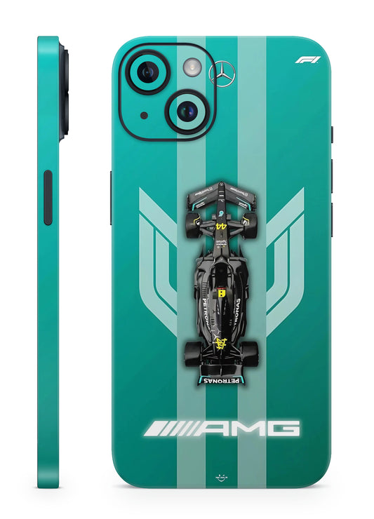 AMG Petronas F1 Racing Machine Mobile Skin