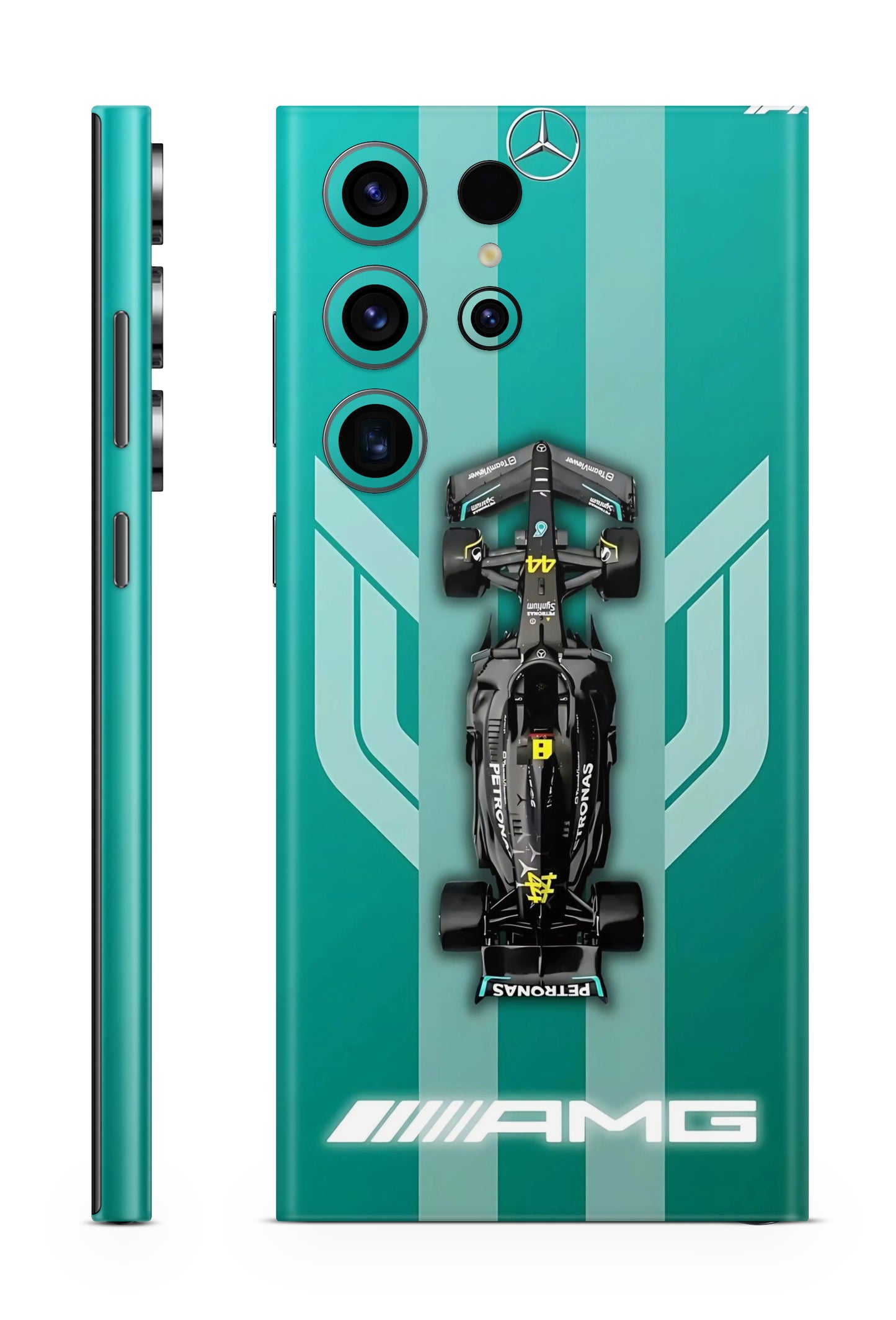 AMG Petronas F1 Racing Machine Mobile Skin