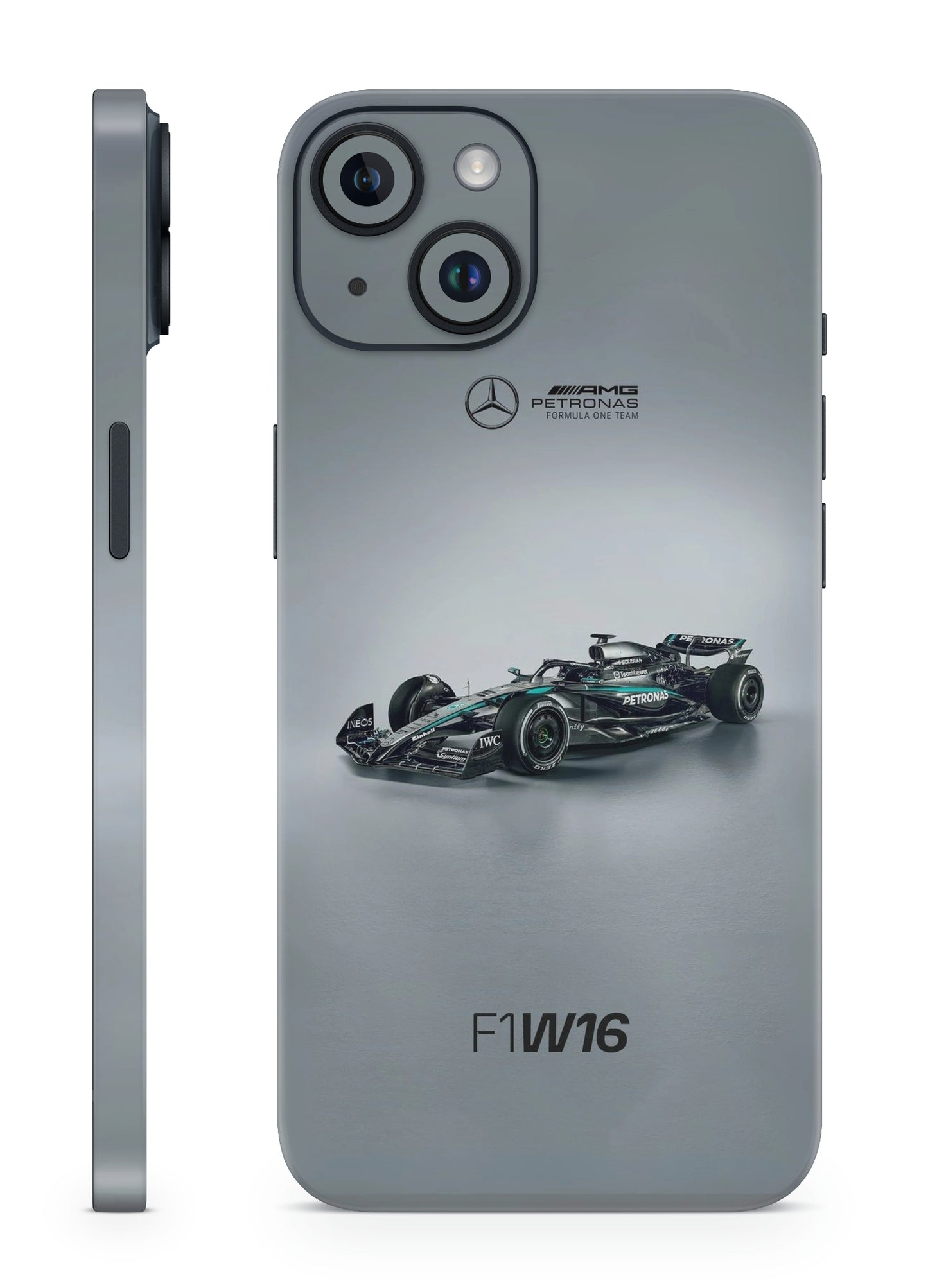 AMG Petronas F1 W16 Silver Mobile Skin