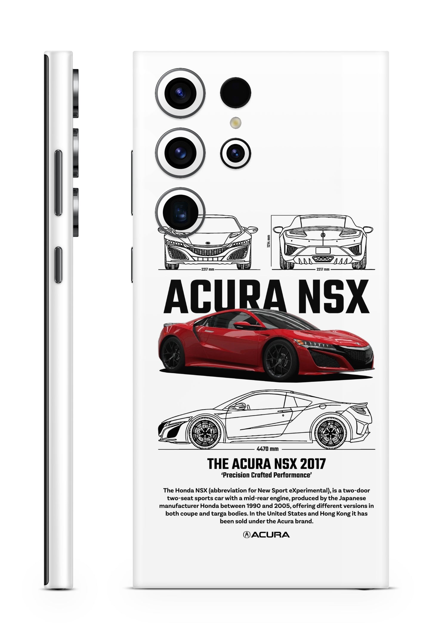 Acura NSX 2017 Mobile Skin