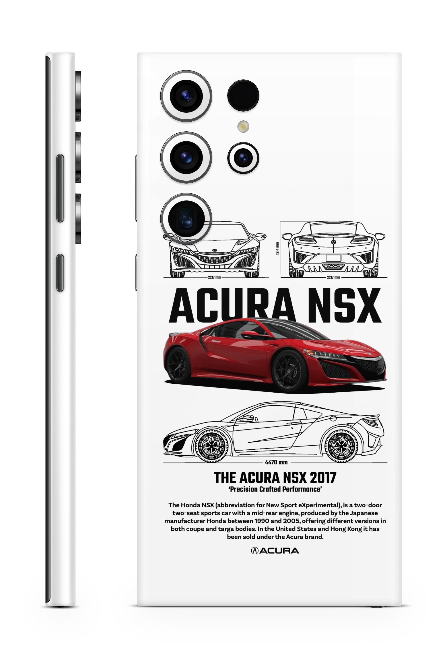 Acura NSX 2017 Mobile Skin