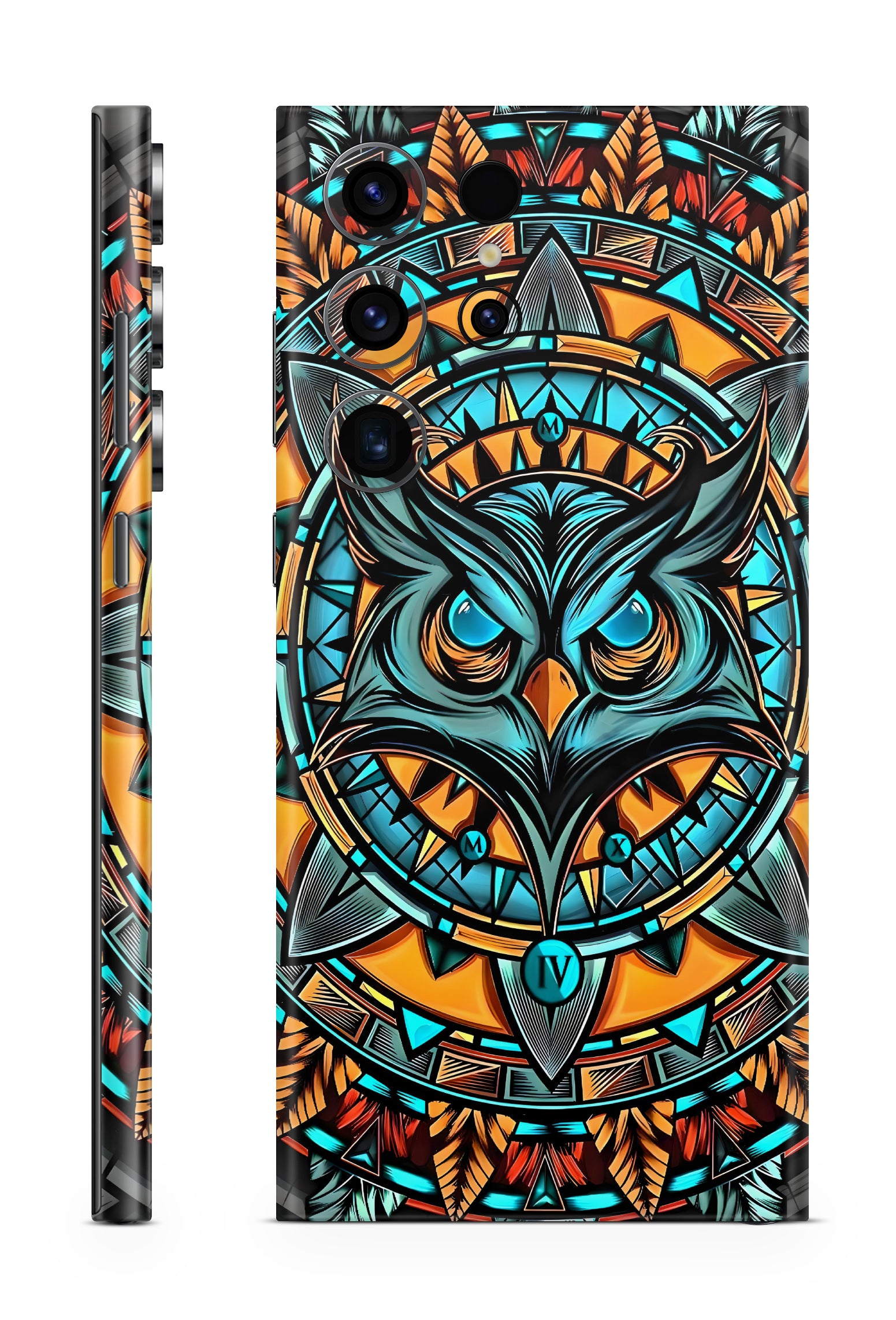 Angry Owl Mobile Skin