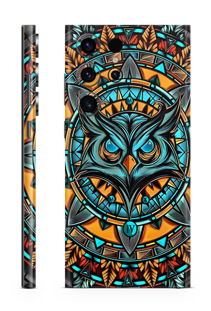 Angry Owl Mobile Skin