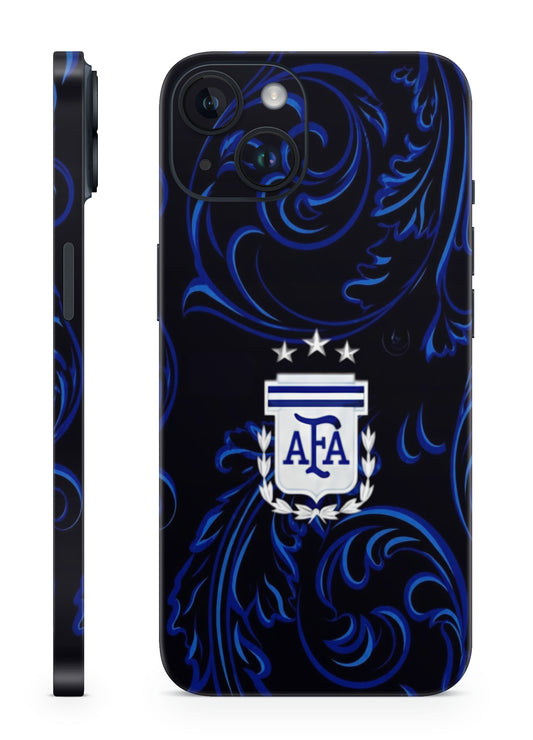 Argentina Football: AFA Royal Baroque Away Phone Skin