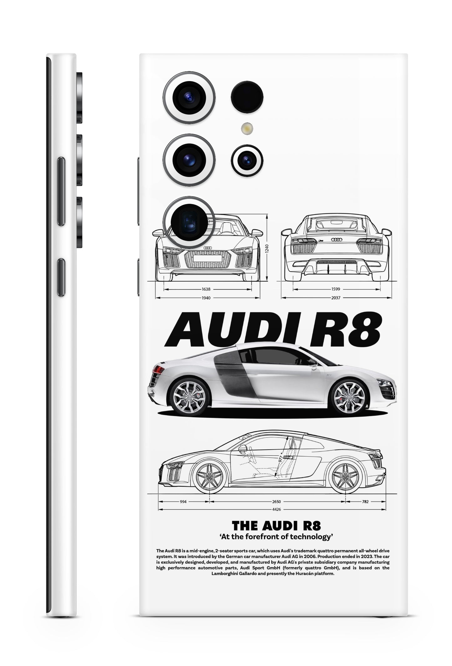 Audi R8 Mobile Skin