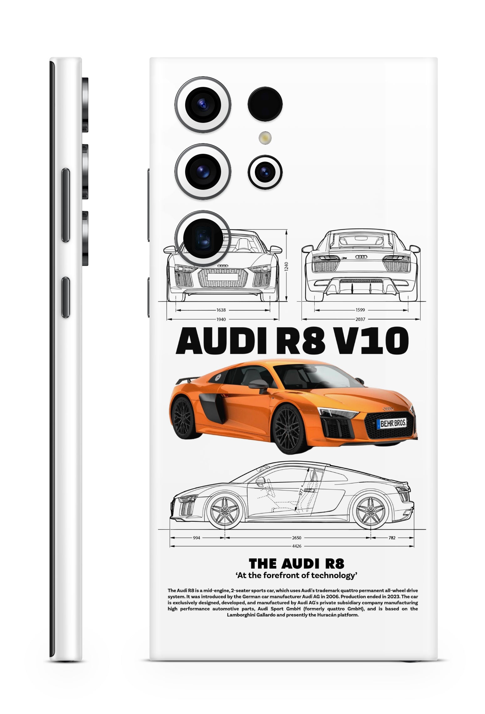 Audi R8 V10 Mobile Skin