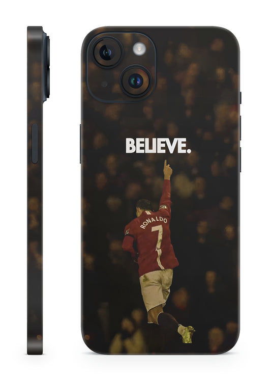 Believe Ronaldo Manchester United Mobile Skin