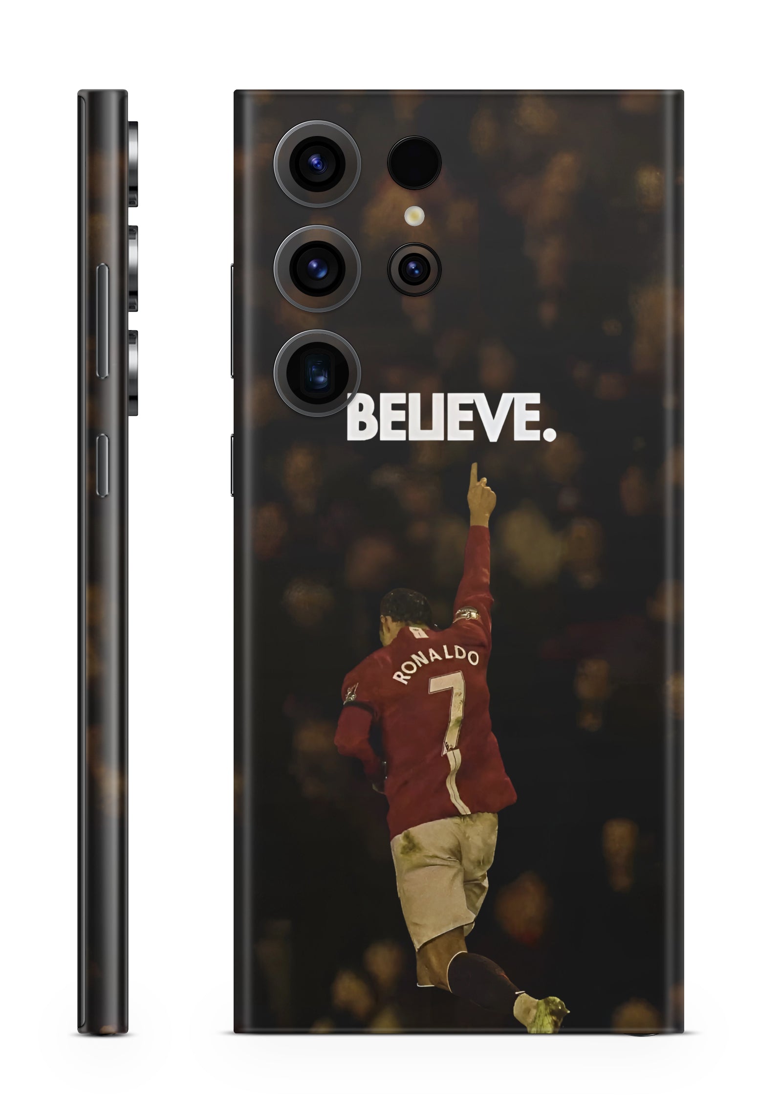 Believe Ronaldo Manchester United Mobile Skin