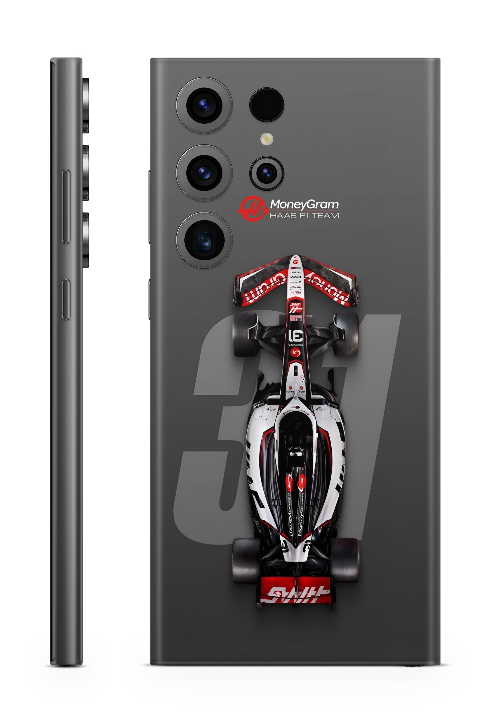 Black & Red Thunder: Haas F1 Edition