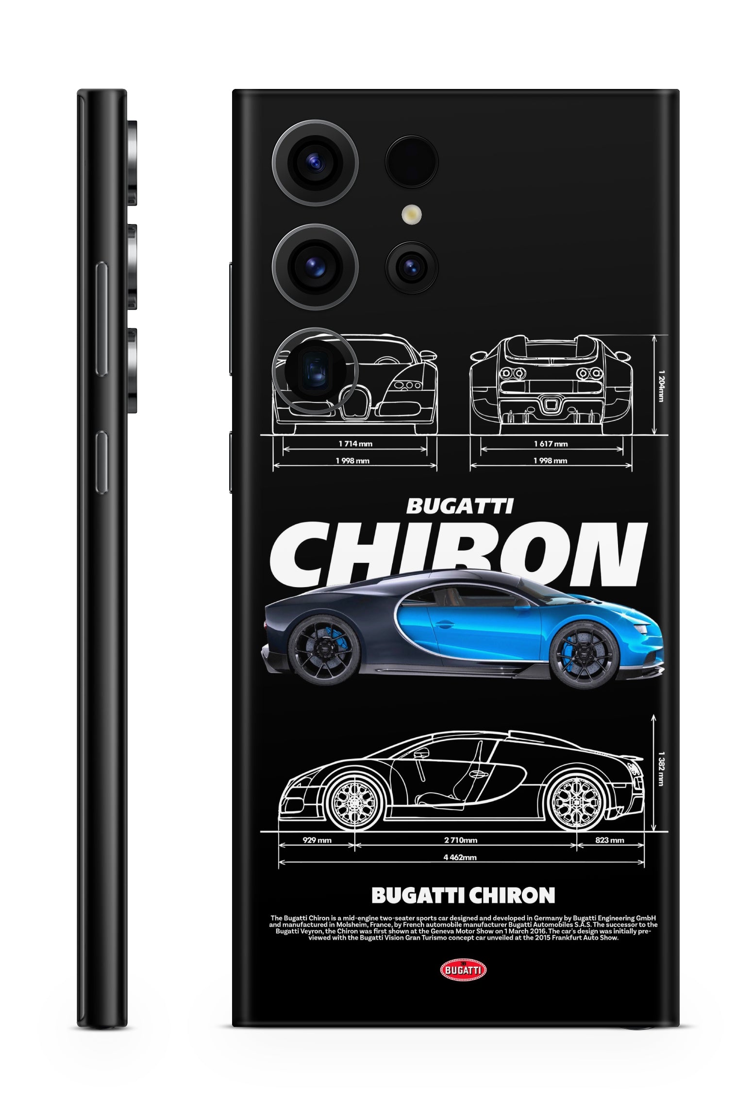 Bugatti Chiron Mobile Skin