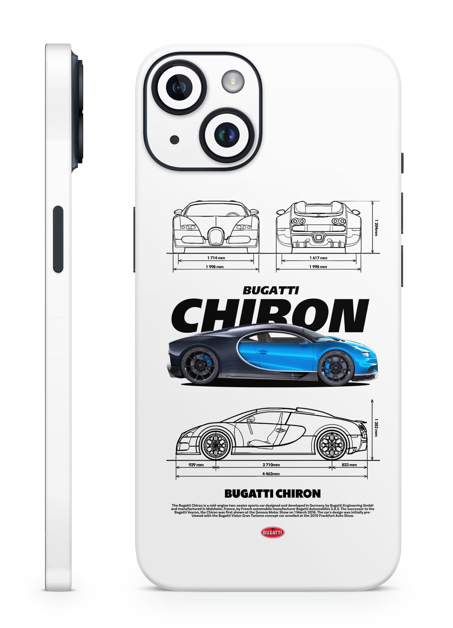 Bugatti Chiron mobile skin