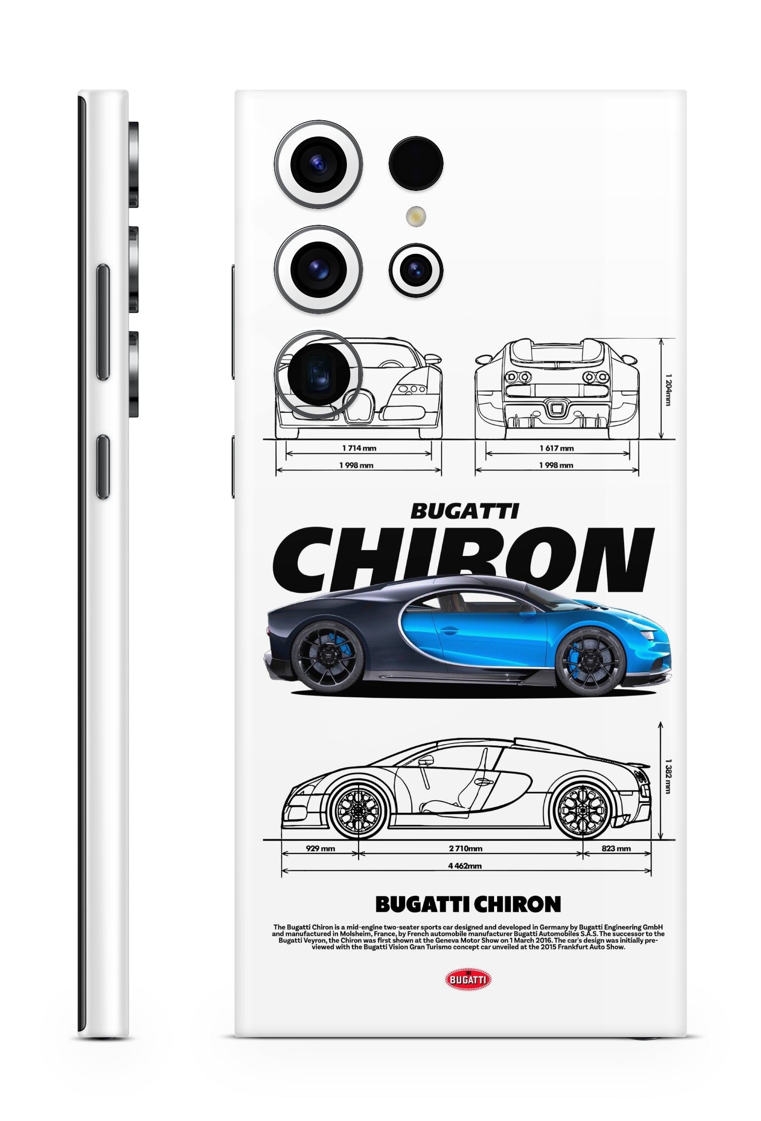 Bugatti Chiron mobile skin