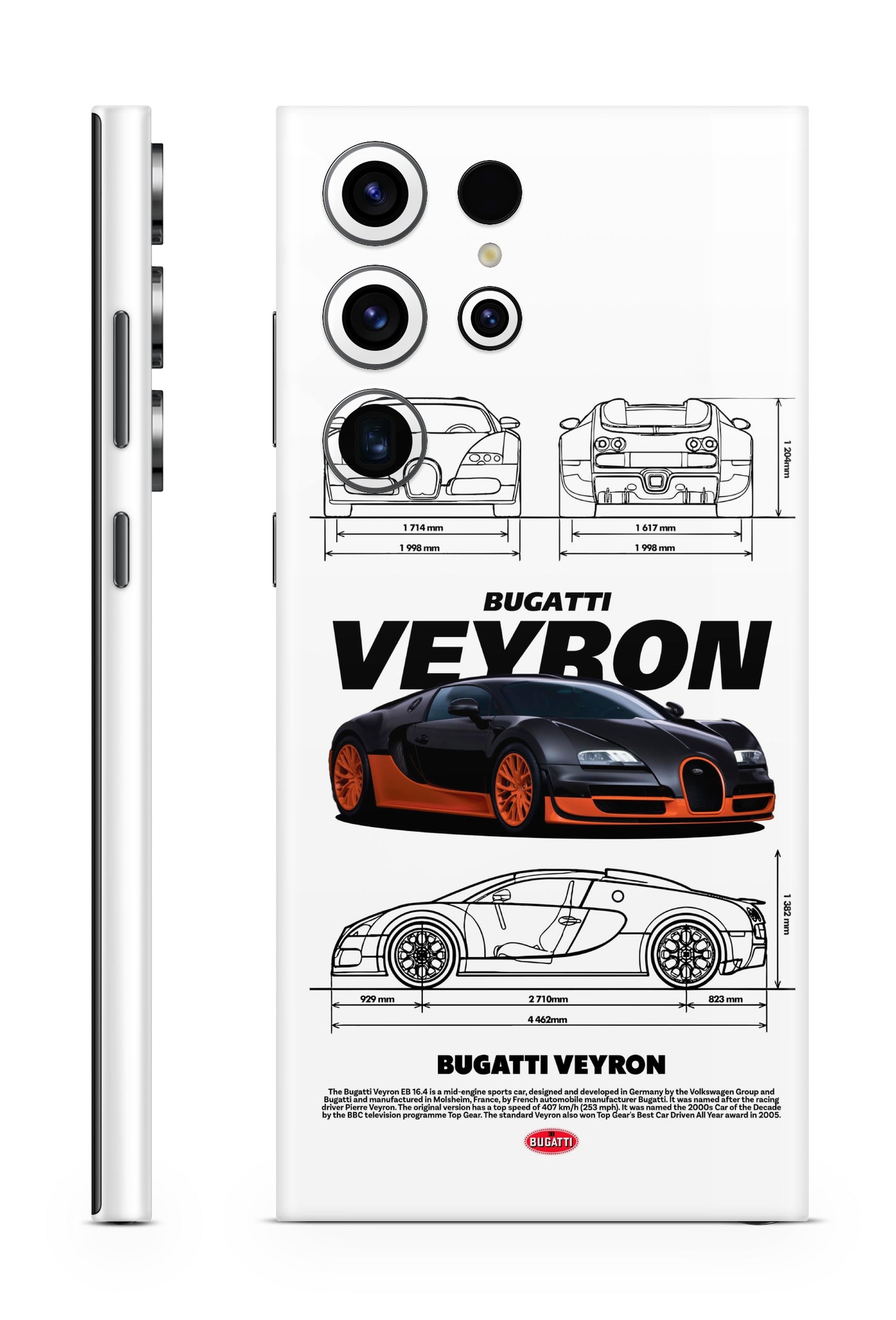 Bugatti Veyron Mobile Skin