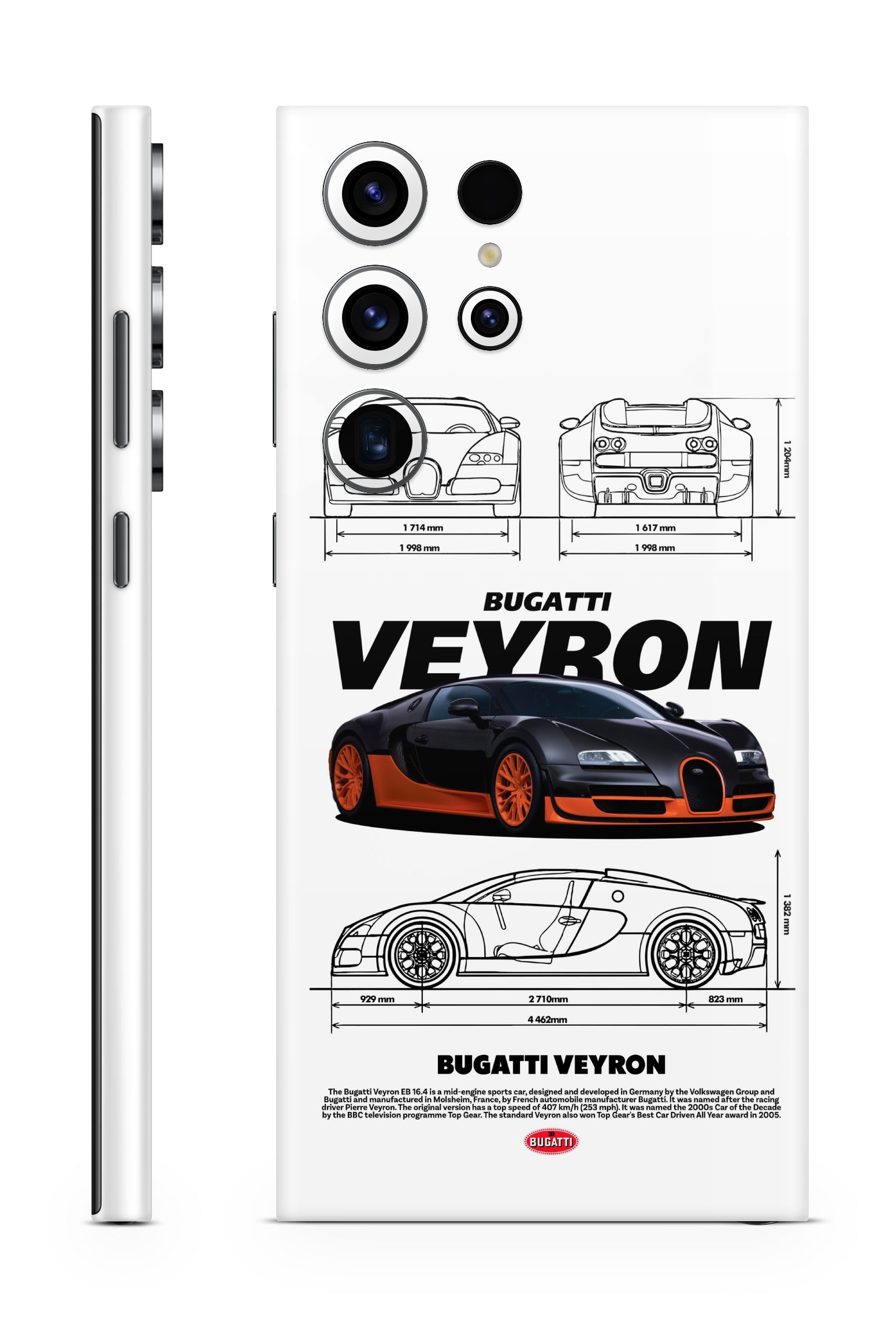 Bugatti Veyron Mobile Skin