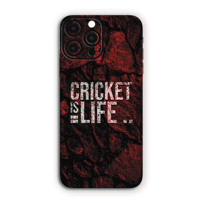 Cricket Is Life Mobile Skin