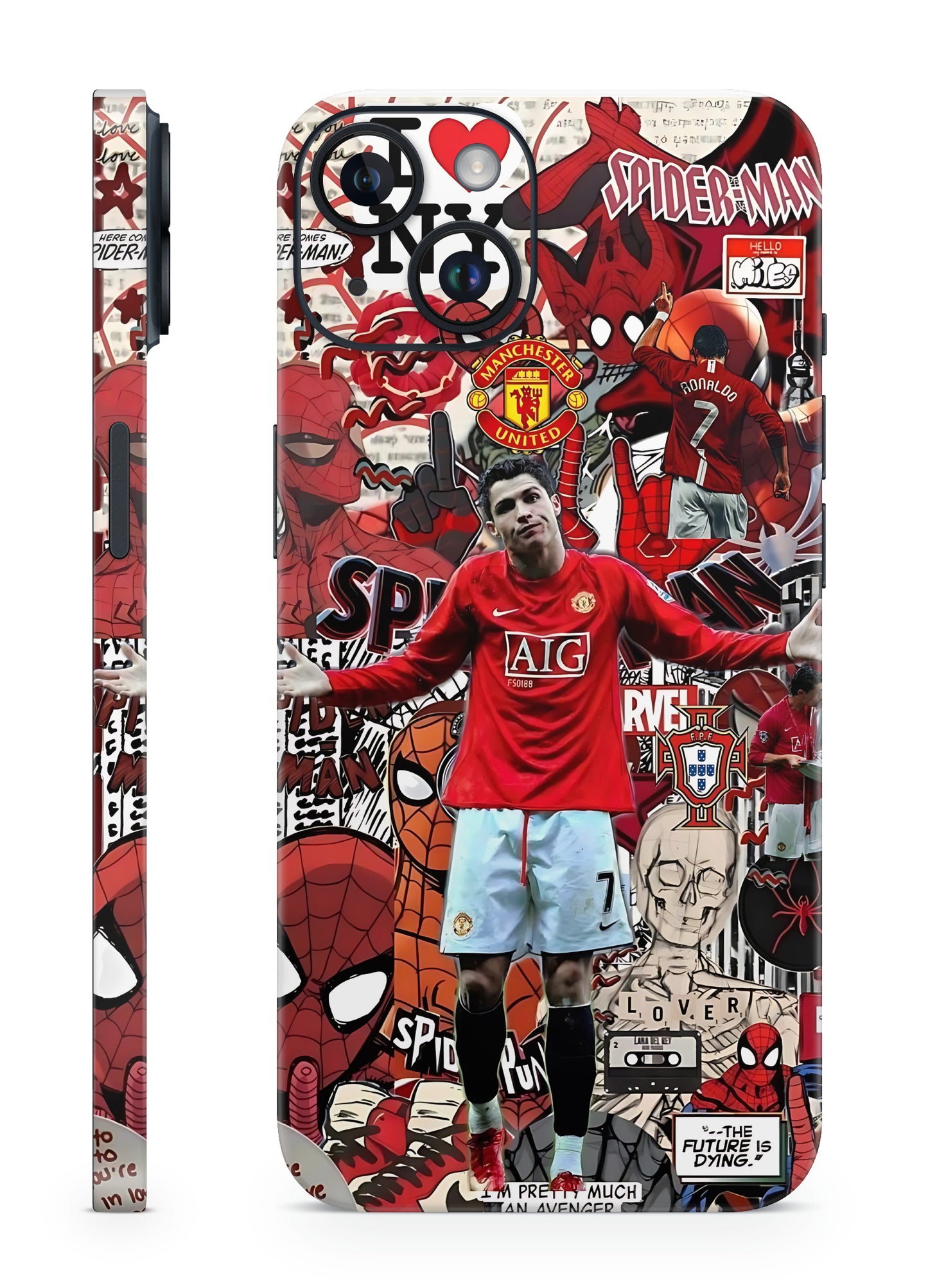 CR7 X Spider-Man Mobile Skin