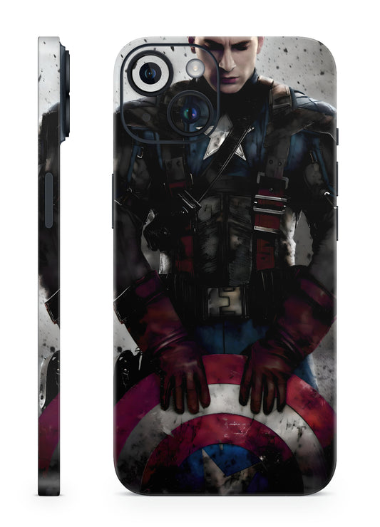 Captain America Superhero Mobile Skin
