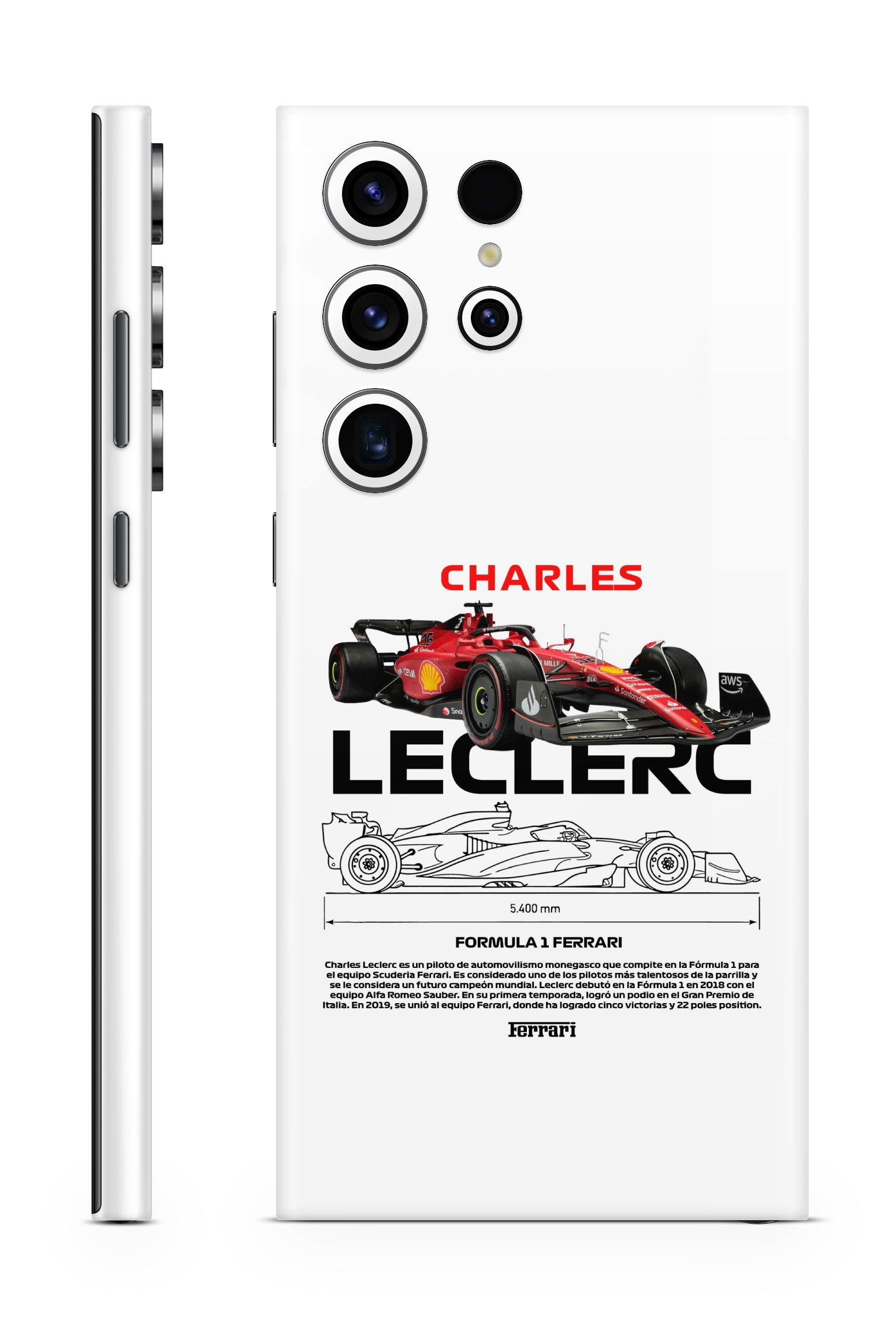 Charles Leclerc F1 mobile skin