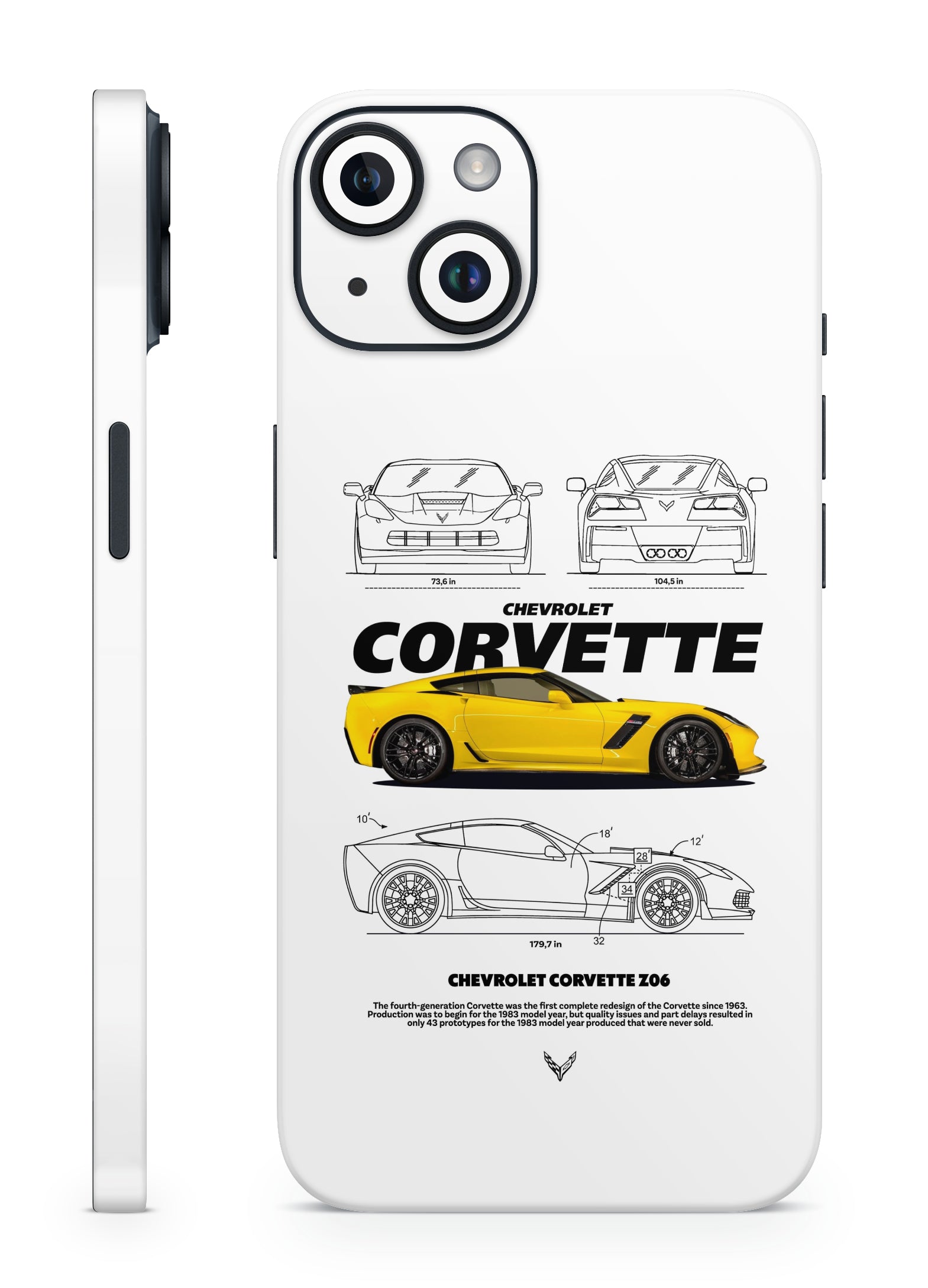 Chevrolet Corvette mobile skin