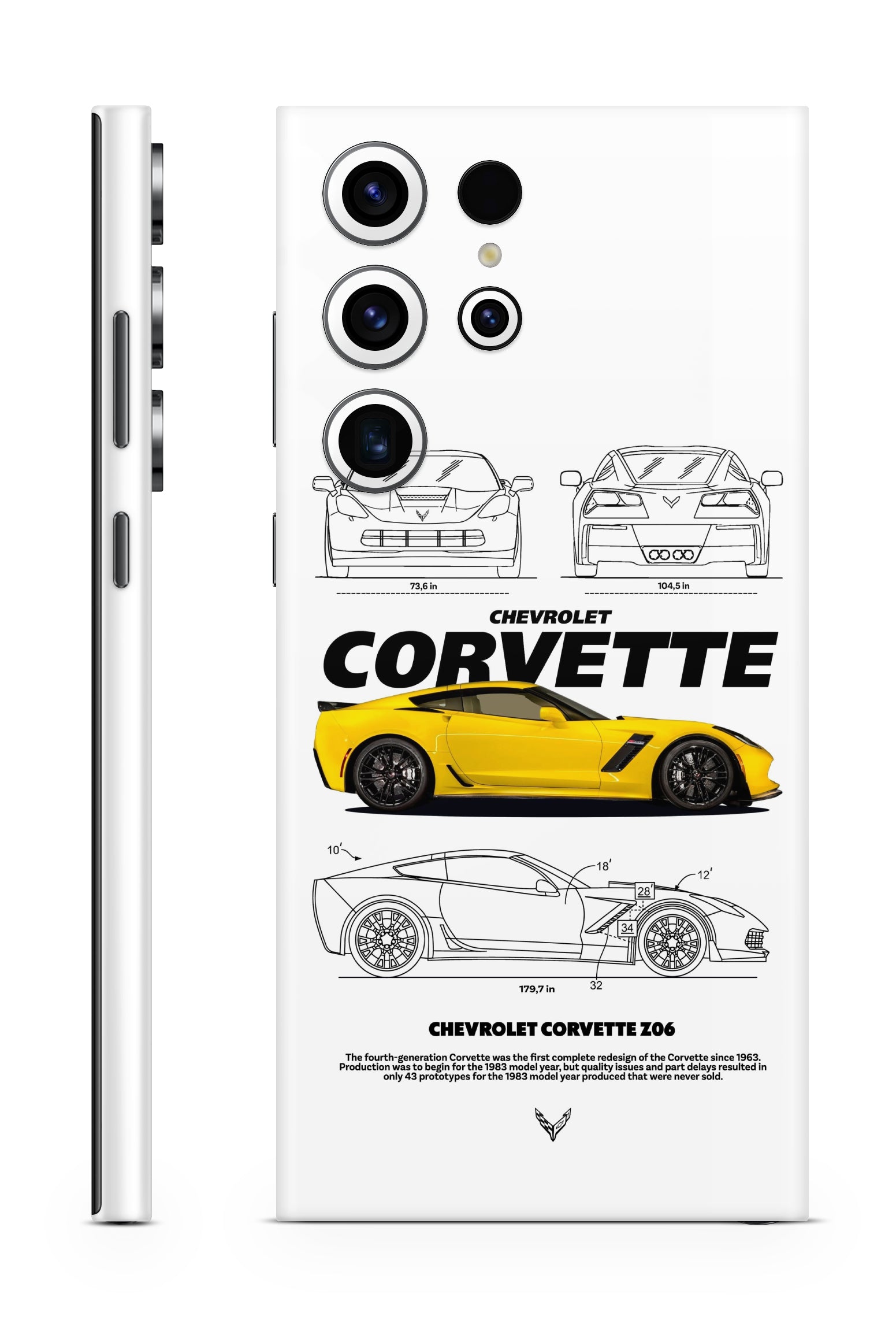 Chevrolet Corvette mobile skin