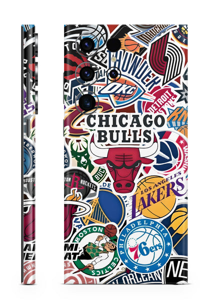 Chicago Bulls Logo Basket Ball Mobile Skin