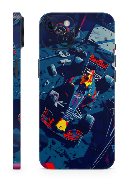 Comic Style Red Bull Racing Mobile Skin
