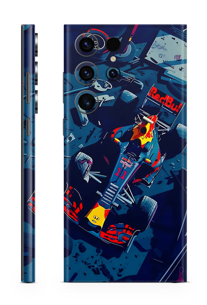 Comic Style Red Bull Racing Mobile Skin