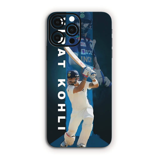 Virat Kohli Cover Drive Cricket Mobile Skin